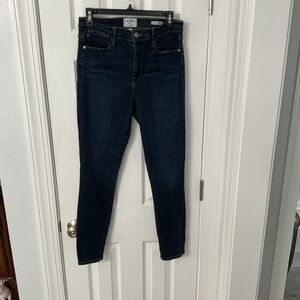 NWT FRAME Denim Le High Skinny Crop Jeans (Size 31)
